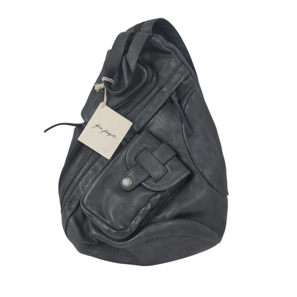 NWT Free People - We The People Sparrow Convertible Sling Bag - Shadow Grey
